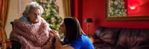 Supporting families through the holidays and offering Alzheimer's and Memory related care